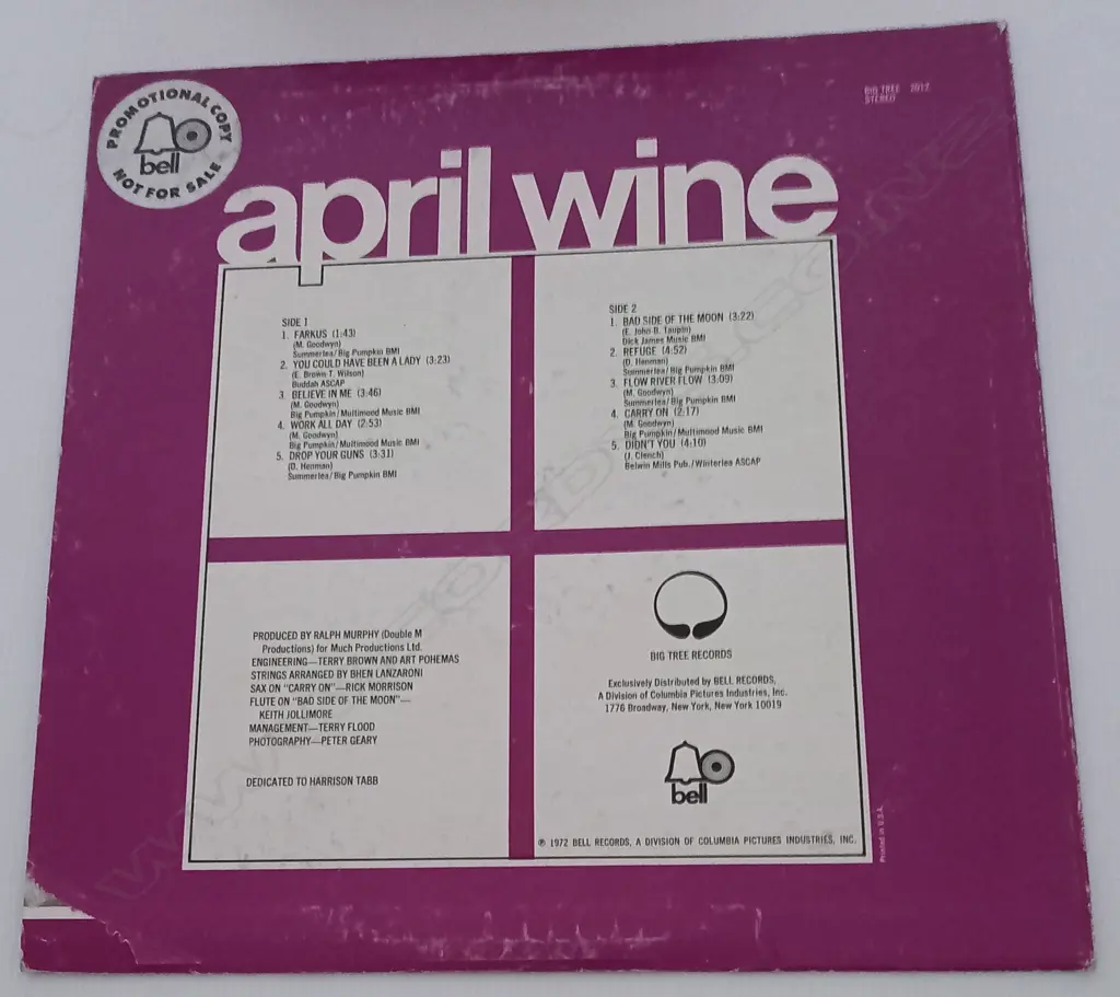 April Wine, April Wine Image 1++
